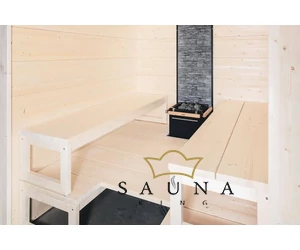HARVIA Solide Grand Luxus Finnsauna 209x214 cm