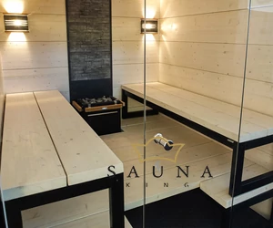 HARVIA Solide Grand Luxus Finnsauna 209x214 cm