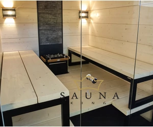 HARVIA Solide Imperial Luxus Finnsauna 209x241 cm