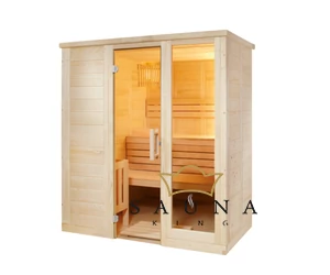 HARVIA Finnsauna Komfort Small mit Saunaofen & Steuerung 208 x 158 cm
