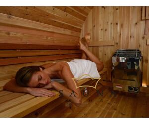 ALMOST HEAVEN Fass-Sauna Princeton  aus Fichtenholz