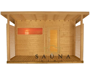 HARVIA Gartensauna Scala Large, Massivholzsauna aus Finnland