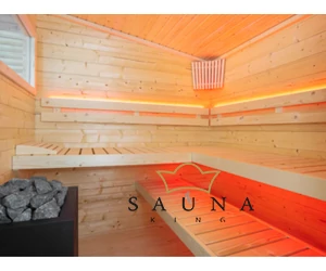 HARVIA Gartensauna Scala Large, Massivholzsauna aus Finnland