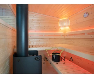 HARVIA Gartensauna Scala Large, Massivholzsauna aus Finnland