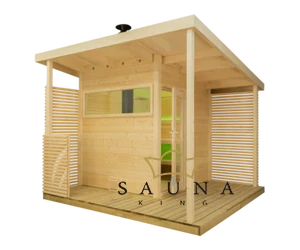 HARVIA Gartensauna Scala Medium, Premium-Qualität - mit Garantie!