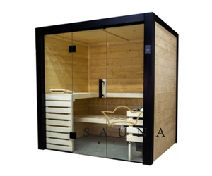 HARVIA Family Medium finn- und infrasauna, All-in Set, 196x159cm  