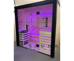HARVIA Family Large finn- und infrasauna, All-in Set, 196x189cm  