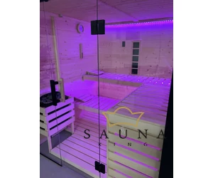 HARVIA Family Large finn- und infrasauna, All-in Set, 196x189cm  