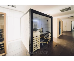 HARVIA Family Large finn- und infrasauna, All-in Set, 196x189cm  
