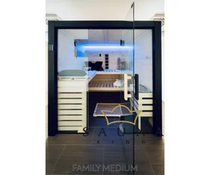 HARVIA Family Medium finnsauna 196x159cm