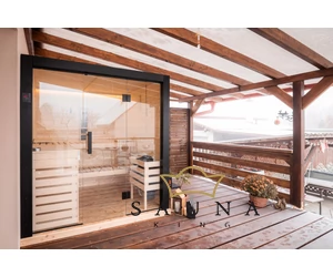 HARVIA Family Medium finnsauna 196x159cm