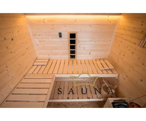 HARVIA Family Medium finn- und infrasauna, All-in Set, 196x159cm  