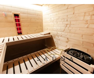 HARVIA Family Medium finnsauna 196x159cm