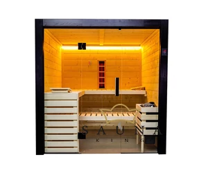 HARVIA Family Large finn- und infrasauna 196x189cm