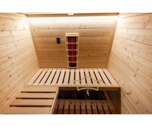 HARVIA Family Small finn- und infrasauna 166x159cm