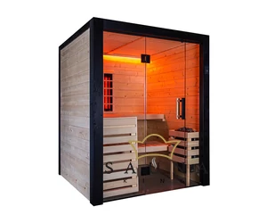 HARVIA Family Small finn- und infrasauna 166x159cm