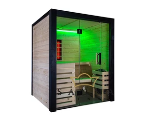 HARVIA Family Small finn- und infrasauna 166x159cm
