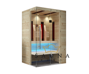 SAUNA KING Infrasauna aus alpenländischem Zirbenholz Rhodos