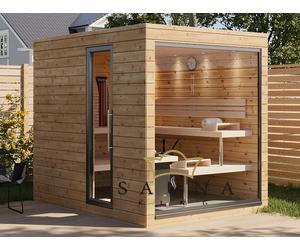 SAUNA KING GARTENSAUNA 215X260CM (Nr. 2)