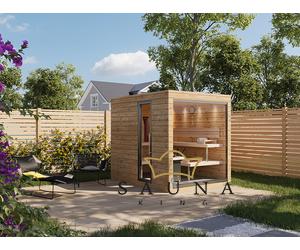 SAUNA KING GARTENSAUNA 215X260CM (Nr. 2)