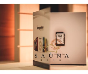 Klangei eyvo Vibrationsplayer, Platin, inkl. Musik-Kreation „Magnetic connection”