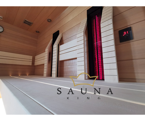 SAUNA KING Professionale Infra Rückenlehne