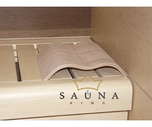 HARVIA Sauna Kopfstütze Wave aus Natur Espe, wellenförmig