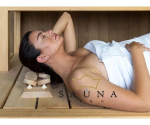 HaLu Ergonomische Sauna Kopfstütze, Thermo Espe, eckig