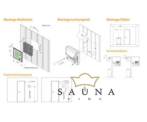EOS Saunasteuerung EmoTec H, weiss (Finn+Bio)