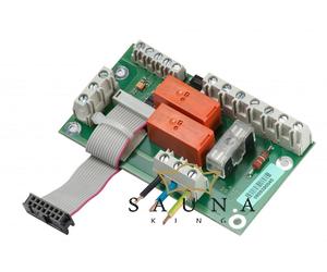 Sentiotec Kombi Saunasteuerung Set Wave.com4 (Finnisch + Dampf), Bedienteil: weiss