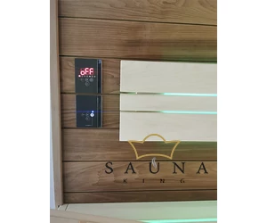 Sentiotec Saunasteuerung PRO-D3 (Finnisch+Dampf) Schwarz