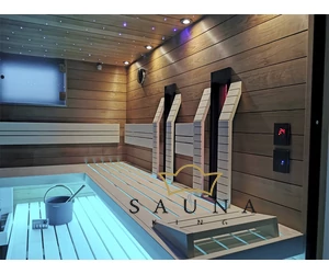 Sentiotec Saunasteuerung PRO-D3 (Finnisch+Dampf) Schwarz