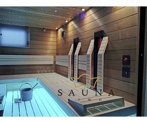 Sentiotec Saunasteuerung PRO-D3i (Finnisch+Infra+Dampf) Schwarz