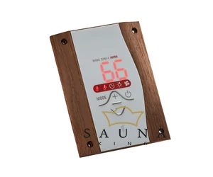 Sentiotec Infrasauna Steuerung Set Wave.com4, Bedienteil: schwarz