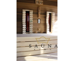 Sentiotec Infrasauna Steuerung Set Wave.com4, Bedienteil: weiss