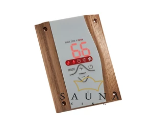 Sentiotec Infrasauna Steuerung Set Wave.com4, Bedienteil: weiss