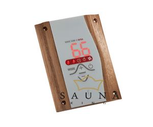Sentiotec Infrasauna Steuerung Set Wave.com4, Bedienteil: weiss