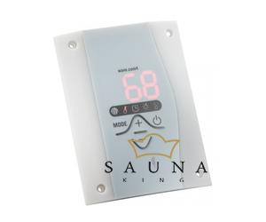 Sentiotec Saunasteuerung Set Wave.com4 (Finnisch), Bedienteil: schwarz