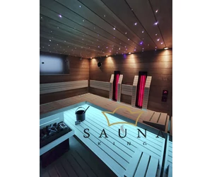 INFRAROTMED Tiefenwärmestrahler im Gehäuse mit Glaskeramik für IR-Kabinen & Saunen, 350w