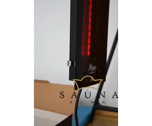 INFRAROTMED MAX Tiefenwärmestrahler im Gehäuse mit Glaskeramik für IR-Kabinen & Saunen, 750w