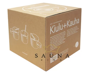 Kolo Saunakübel Set, 5 L, schwarz