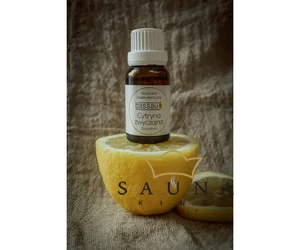 BASSAU Premium-Qualität ätherisches Saunaöl, Zitrone, 15 ml
