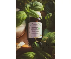 BASSAU Premium-Qualität ätherisches Saunaöl, Basilikum, 15 ml