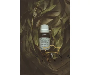 BASSAU Premium-Qualität ätherisches Saunaöl, Eukalyptus, 15 ml