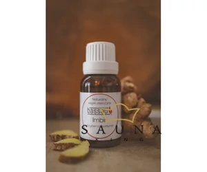 BASSAU Premium-Qualität ätherisches Saunaöl, Ingwer, 15 ml