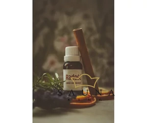 BASSAU Sauna-Ätherisches Öl „RADOSC – Freude“, natürliche ätherische Öl-Mischung für bessere Stimmung und Wohlbefinden, 15 ml