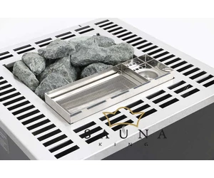 EOS Verdampferofen BiO Cubo, 7,5kW-12kW, Anthrazit, Stehofen