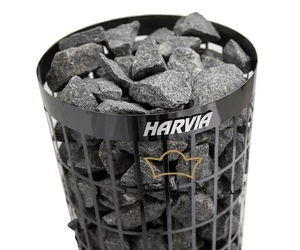HARVIA Cilindro Saunaofen SCHWARZ & SCHMAL ohne Steuerung 6,6 kw (Ausstellungsstück)