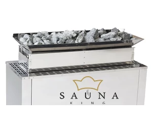 EOS Finnische Saunaofen 34G HD, 15kW-36kW, Edelstahl, Stehofen