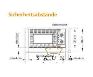 EOS Finnische Saunaofen Filius W mit integrierter Steuerung 4,5kW-7,5kW